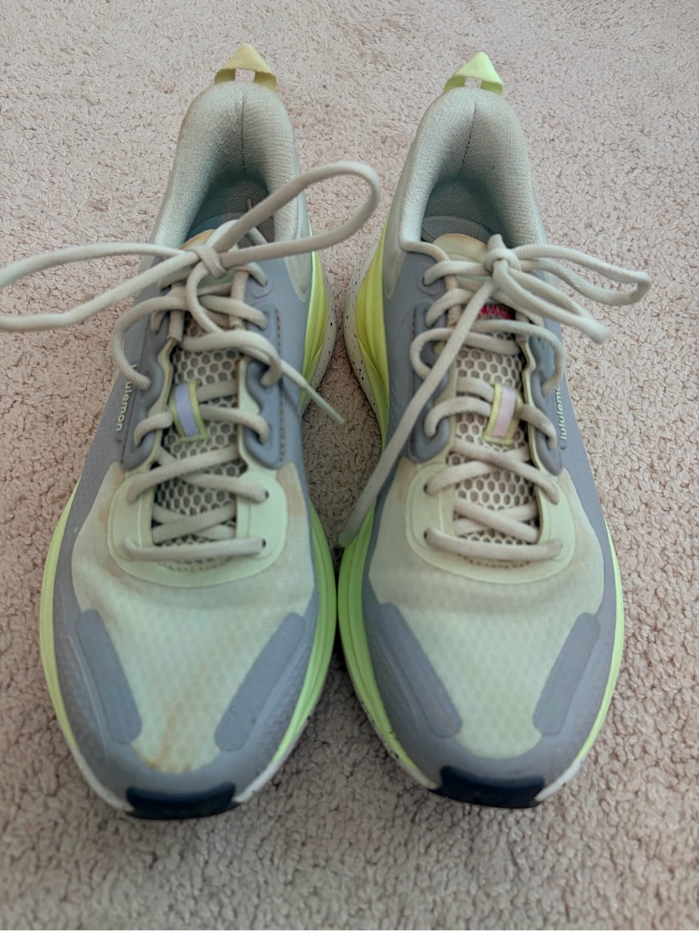 Lululemon Blissfeel Trail Run Womens Mesh Road Trail Running Shoe Size 7‎ Dewy